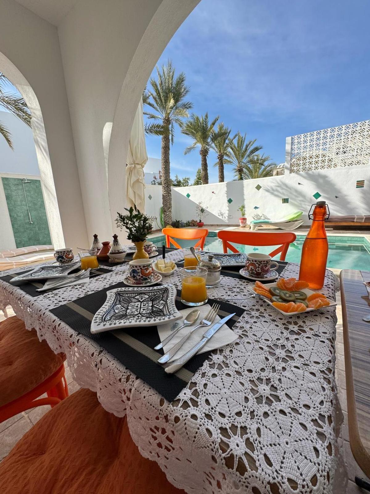 Dar El Kahina Djerba Hotell Mezraia Exteriör bild